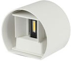 Kinkiet LED VT-741 6W 660lm 4000K IP65 biały okrągły
