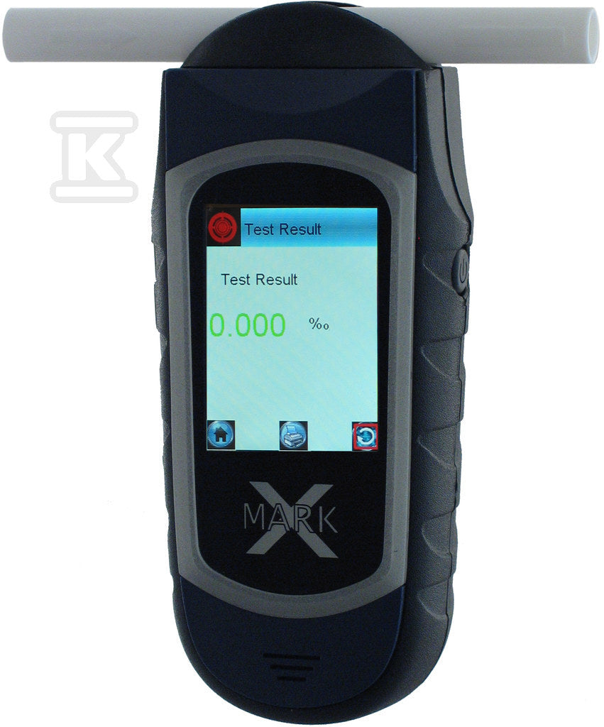 Alkomat Alcovisor Mark X+ RED ( czerwony ) z walizką