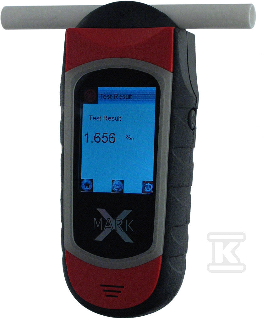 Alkomat Alcovisor Mark X+ RED ( czerwony ) z walizką