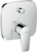 Bateria wannowa Hansgrohe Talis E jednouchwytowa, montaż podtynkowy, element zewnętrzny 71745000
