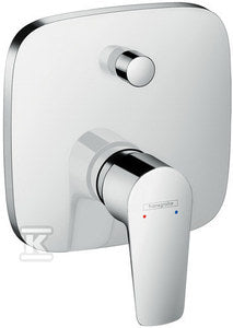 Bateria wannowa Hansgrohe Talis E jednouchwytowa, montaż podtynkowy, element zewnętrzny 71745000
