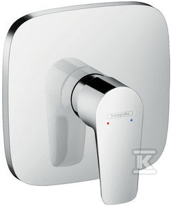 Bateria prysznicowa Hansgrohe Talis E jednouchwytowa bateria prysznicowa, montaż podtynkowy, element zewnętrzny, DN15 71765000
