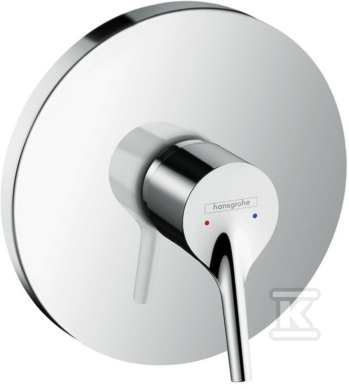 Bateria prysznicowa Hansgrohe Talis S jednouchwytowa bateria prysznicowa, montaż podtynkowy, element zewnętrzny 72605000