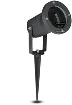 Reflektor ogrodowy ze szpikulcem VT-769 GU10 czarny IP44