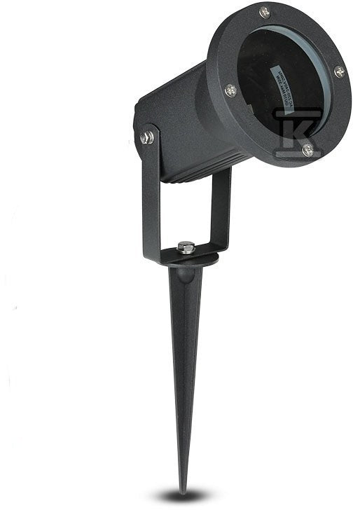 Reflektor ogrodowy ze szpikulcem VT-769 GU10 czarny IP44