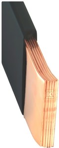 Szyna miedziana MOFLEX 40x1x6, 240mm2, In=1057A, 2m MMC0400601