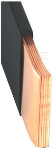 Szyna miedziana MOFLEX 50x1x6, 300mm2, In=1270A, 2m MMC0500601