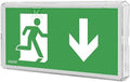 Oprawa LED sieciowo-awaryjna, EXIT 1W 6000K 1h, autotest, biała, IP65