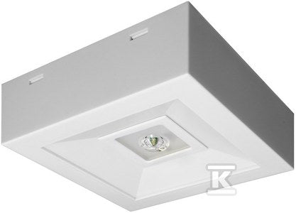 Oprawa LOVATO N ECO LED 1W 135lm (optyka otwarta) 1h jednozadaniowa AT biała Nr.Kat.: LVNO/1W/E/1/SE/AT/WH