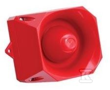 Sygnalizator akustyczny Asserta MIDI, 9-60V DC, Element systemu pożarowego (P.POŻ). AS/M/S/9-60V/R