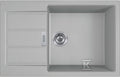 Zlewozmywak wbudowywany Tectonite® Sirius S2D 611-78 XL Kamienny Szary