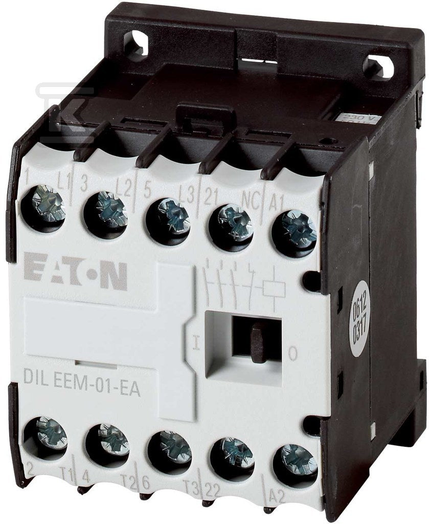 Stycznik miniaturowy, 3kW/400V, sterowanie 230VAC DILEEM-01-EA(230V50HZ,240V60HZ)