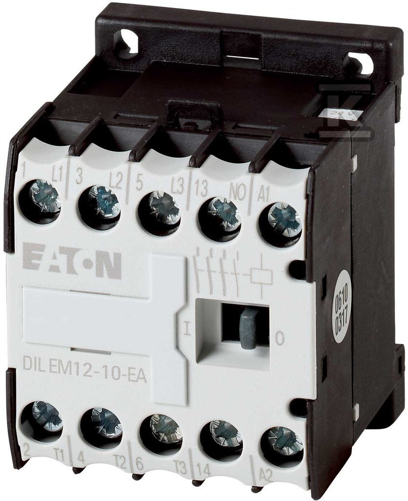 Stycznik miniaturowy, 5, 5kW/400V, sterowanie 230VAC DILEM12-10-EA(230V50HZ,240V60HZ)