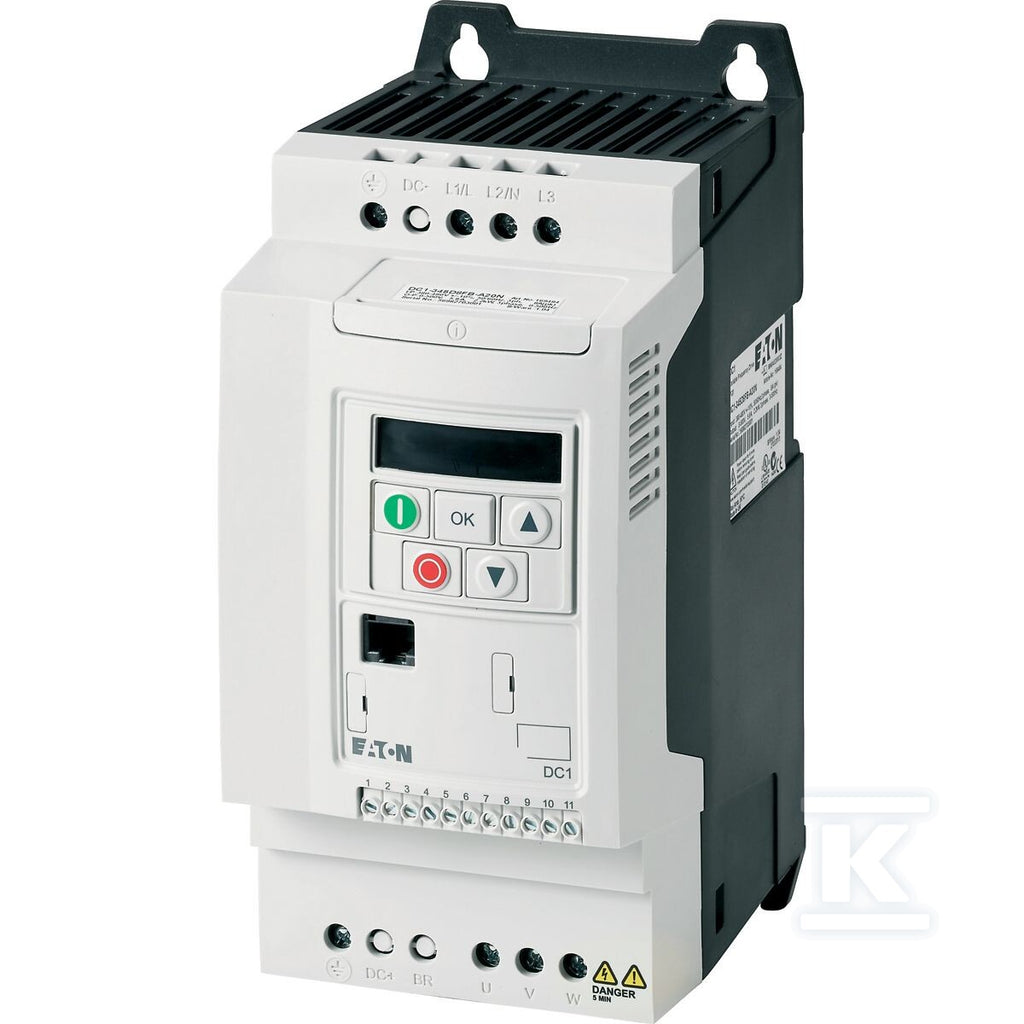 Falownik DC1-12011FB-A20CE1 2,2kW 1-fazowy 230V z filtrem RFI z modułem hamującym z wbudowanym wyświetlaczem LED