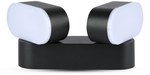 Kinkiet LED VT-836 6W 660lm 4000K IP65 czarny