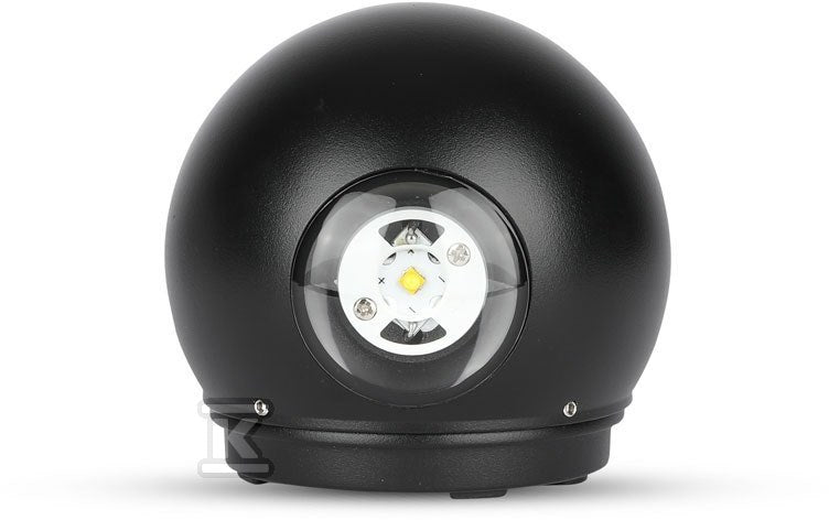 Kinkiet LED VT-836 6W 660lm 3000K IP65 czarny