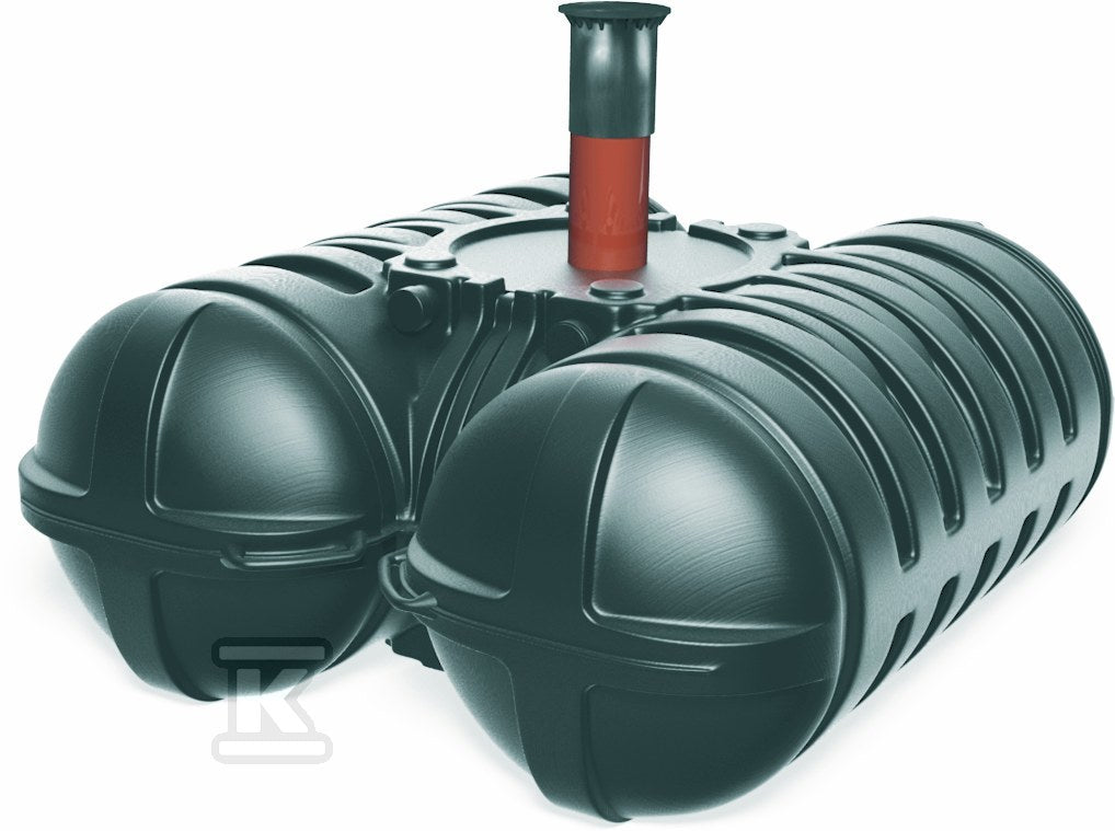Zbiornik PEHD podziemny na deszczówkę TWINBLOC 1500L
