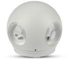 Kinkiet LED VT-741 6W 660lm 4000K IP65 biały okrągły