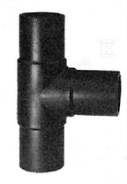 Trójnik doczołowy długi 90ST. LS dn250 PE100, SDR11, PN10 gaz/PN16 woda, równoprzelotowy
