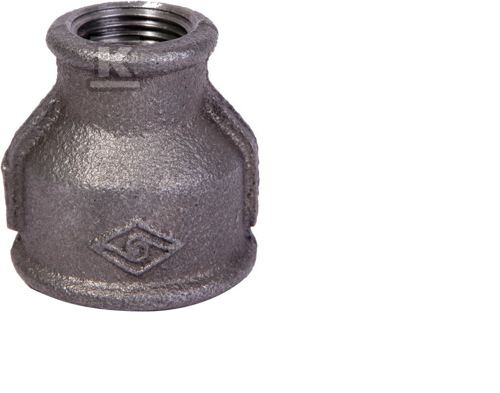 Mufa redukcyjna nakrętno-zwężkowa 3/4X1/2" czarna M2, NR 3 , NR 240