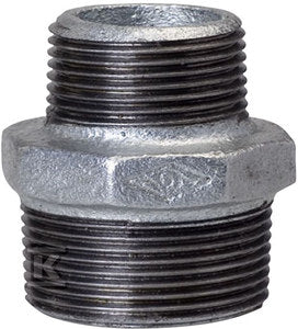 Nypel redukcyjny wkrętno-zwężkowy 3X2" ocynk N8, NR 40, NR 245 OPAL