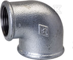 Kolano redukcyjne nakrętne 1X1/2" ocynk A1, NR 6, NR 90R