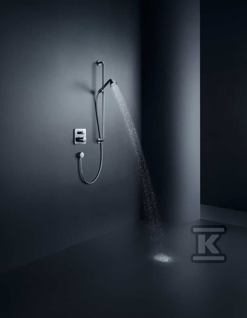 Bateria termostatowa Hansgrohe Axor Citterio M podtynkowa z zaworem odcinającym, element zewnętrzny chrom 34705000