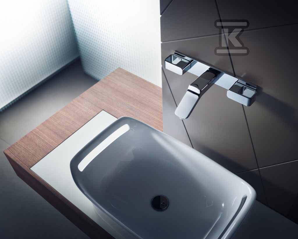 Bateria umywalkowa Hansgrohe Axor Urquiola 3-otworowa podtynkowa DN15 z krótką wylewką chrom 11042000