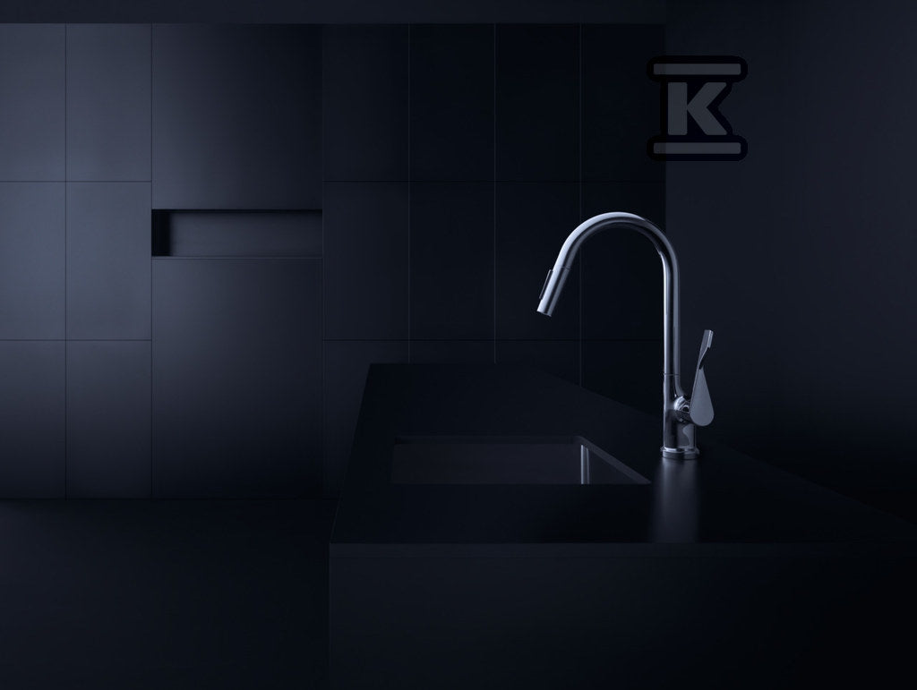 Bateria kuchenna Hansgrohe Axor Citterio jednouchwytowa chrom 39835000
