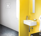 Bateria umywalkowa Hansgrohe Metris E2 jednouchwytowa 100, DN15 chrom 31088000