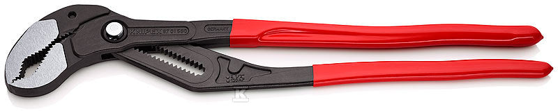 Szczypce do rur Cobra® XXL z antypoślizgowego tworzywa sztucznego fosforanowana, szara 560 mm