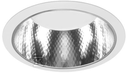 Downlight LED Bari Eco DL 235mm 19W 4000K 2090lm IP44 biały