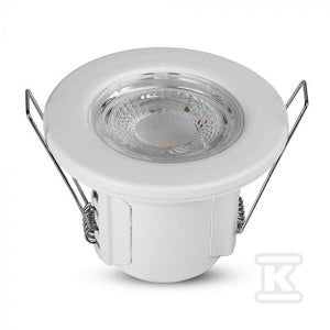 Oprawa punktowa VT-885 5W CHIP SAMSUNG 6400K 500lm biała zestaw: 10sztuk