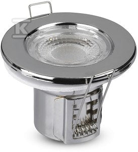 Oprawa punktowa VT-885 5W CHIP SAMSUNG 3000K 500lm Chrom zestaw: 10sztuk