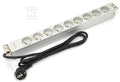 Listwa zasilająca do szaf rack (PDU) 19" 9x 2P+Z