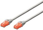Patchcord RJ45/RJ45 U/UTP kat.5e szary 30m