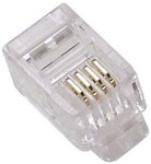 Wtyk RJ9 (4P4C) (w opak. 100 szt.)