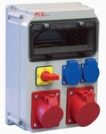 KASETA KOMPLETNA 3-OTWOROWA Z NAP LZ,KC,KZ I 1 PRZEPUST M20 230V SP22K3\06-1