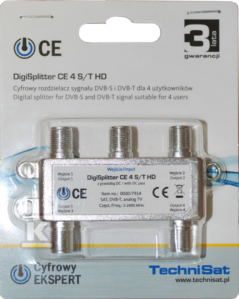 Rozdzielacz DIGISPLITTER CE 4 HD