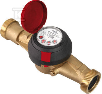 Wodomierz jednostrumieniow JS 130-6,3 Master + 1 1/4" R80 DN25 woda gorąca