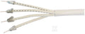 Kabel poczwórny Quad-Mini-CoaxSat 115-4x3.6 /100m, 115dB, kolor biały/