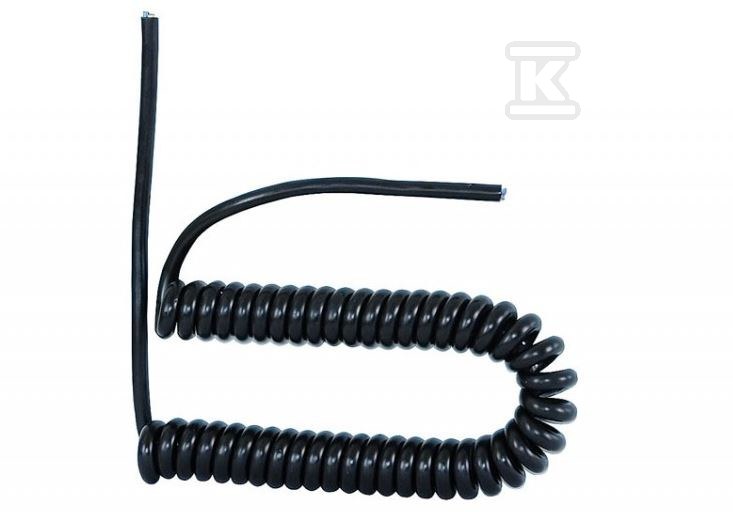 Przewód spiralny 05VVH8-F 3x1mm2 - 3m - czarny