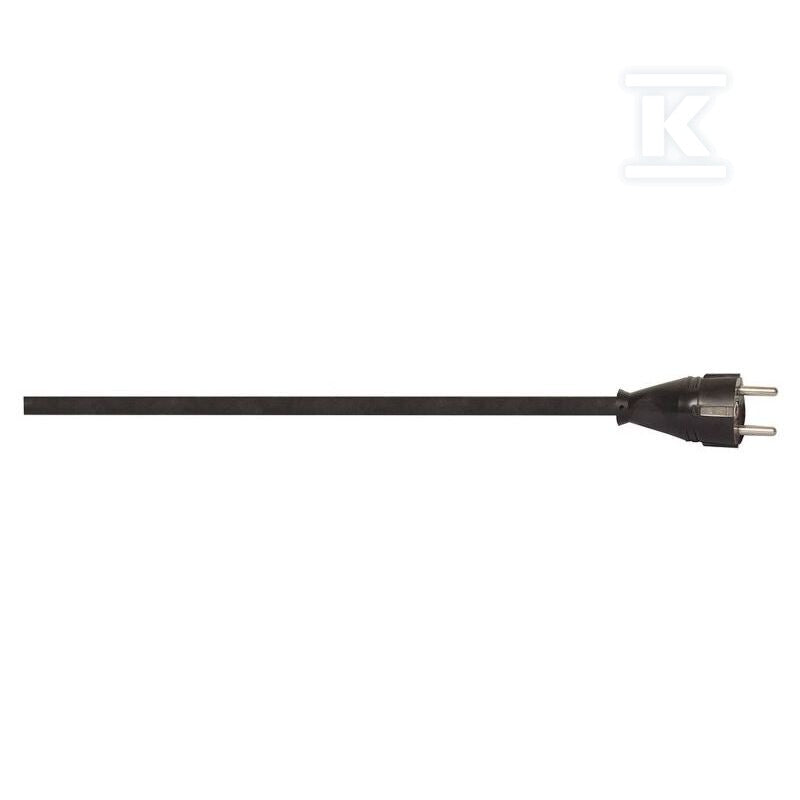 Przewód przyłączeniowy - wtyczka prosta OW (H05RR-F) 3x1,5mm2 - 5m