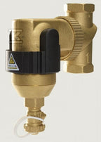 Separator zanieczyszczeń Spirotrap MBC 1", z magnesem, obrotową flanszą, i zaworem spustowym.