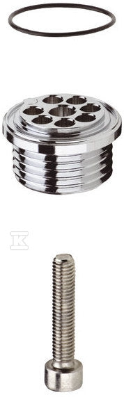 Przyłącze węża Hansgrohe do baterii prysznicowej Ecostat chrom 98556000