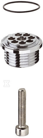 Przyłącze węża Hansgrohe do baterii prysznicowej Ecostat chrom 98556000