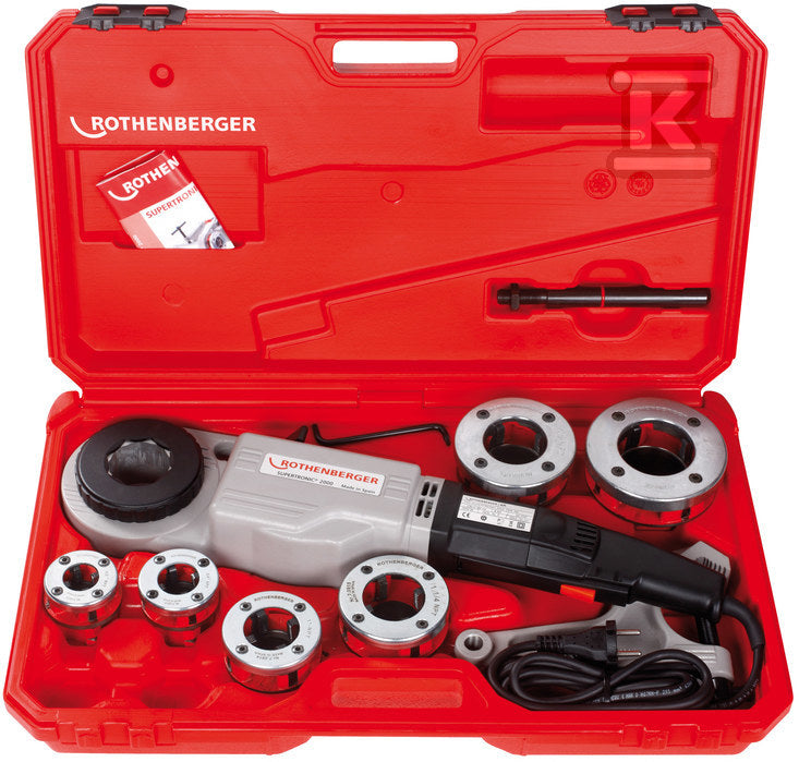 Gwintownica elektryczna do 2" 230 V Supertronic 2000