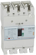 Wyłacznik mocy z wyzwalaczem termiczno-magnetycznym DPX3 250 3P 250A 25KA