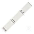 Etykiety z laminacją, do drukarki Smart Printer, 18 x 44 mm, biały