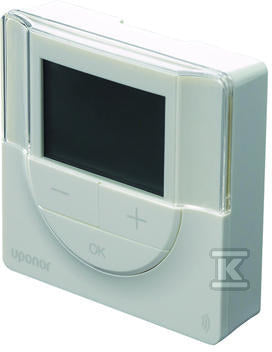 Uponor Smatrix Wave termostat prog.+RH T-168 RAL9016